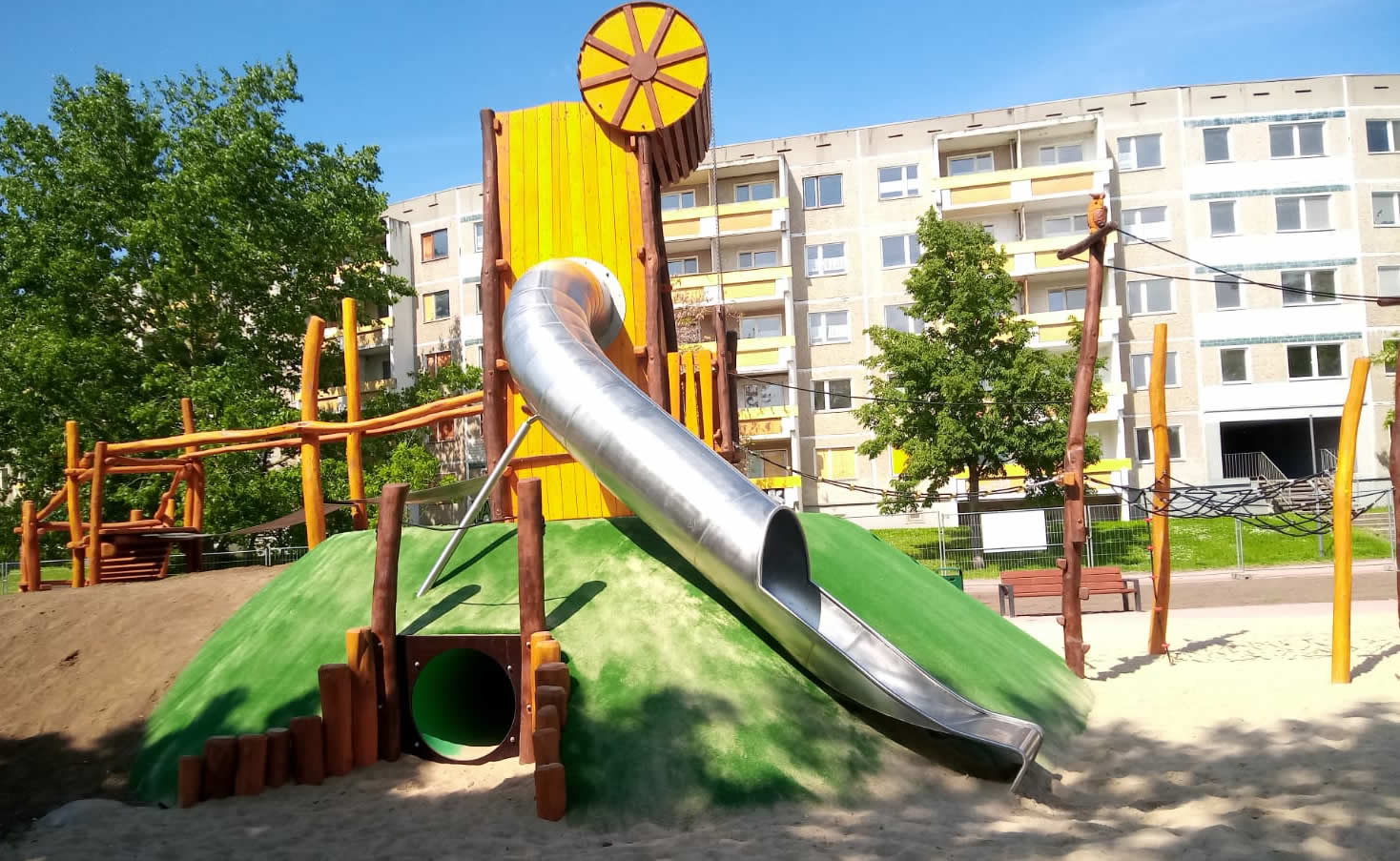 Edelstahl Spielplatzgeräte